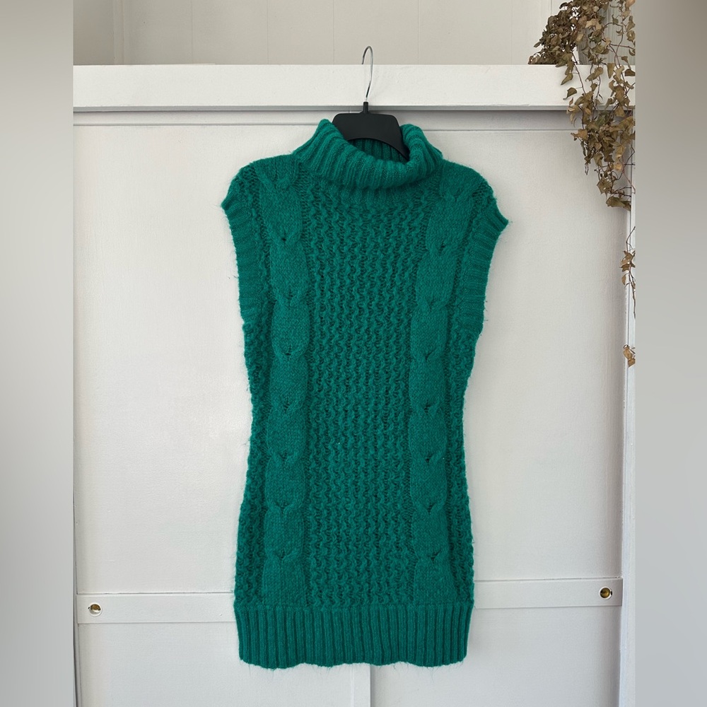 Green Knit Sweater